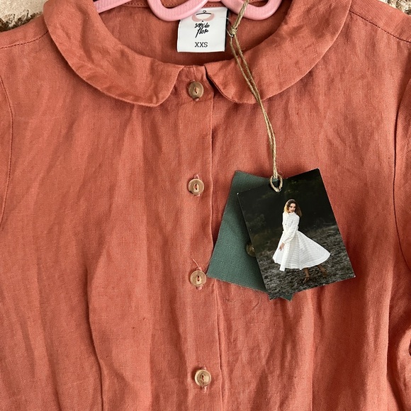 Son de Flor NWT vintage pink mini dress - Picture 6 of 7